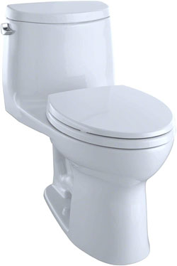 Toto Ultramax II MS604114CEFG#01 Elongated Toilet